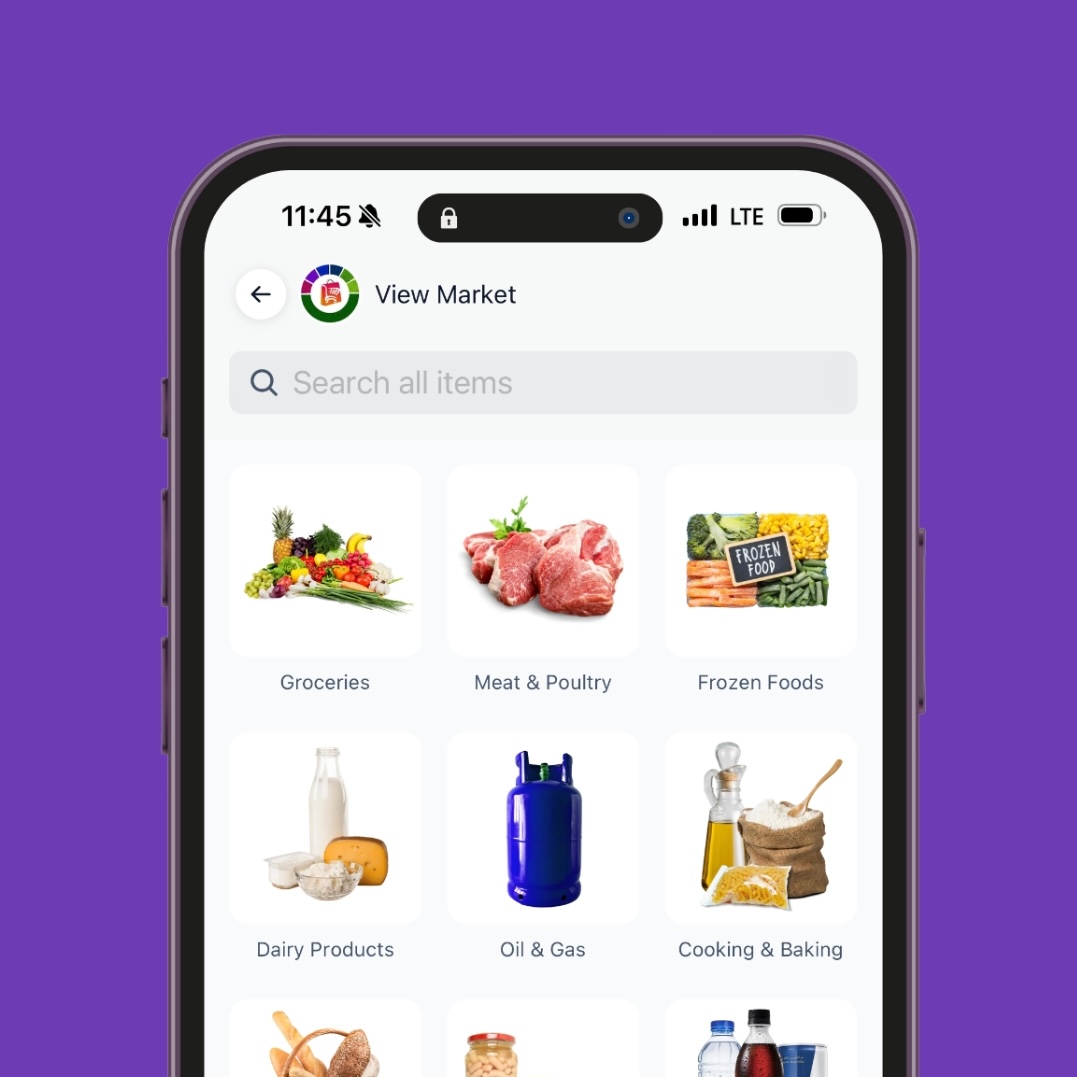 Padash app — View Market
